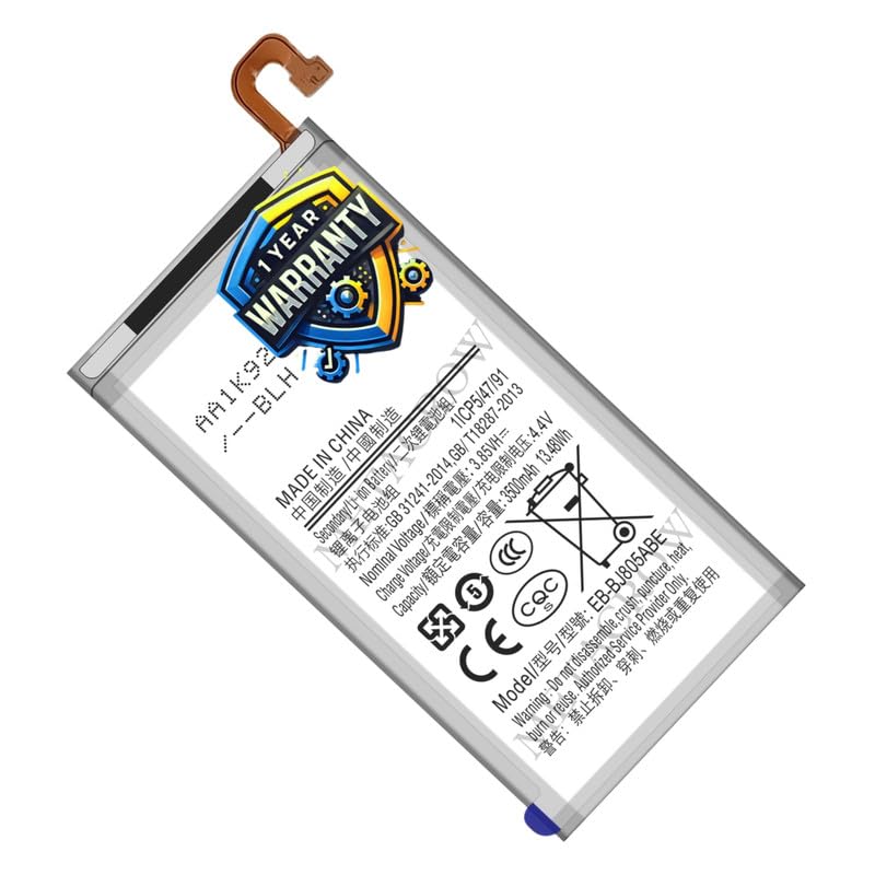 Image of Original EB-BJ805ABE Battery Compatible for Samsung Galaxy J8 | J8+ | A6+ (2018) | A9 Star Lite - (3500mAh) - 1 Year Warranty JK1