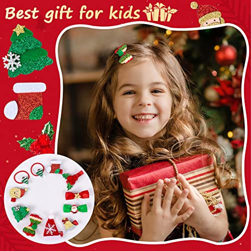 11 Pezzi Fermagli per Capelli di Natale, Accessori...