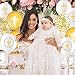 50 Cross God Bless Balloons 12" Cross Balloons for Baptism, Communion, Christening, Child Dedication Decorations and Supplies