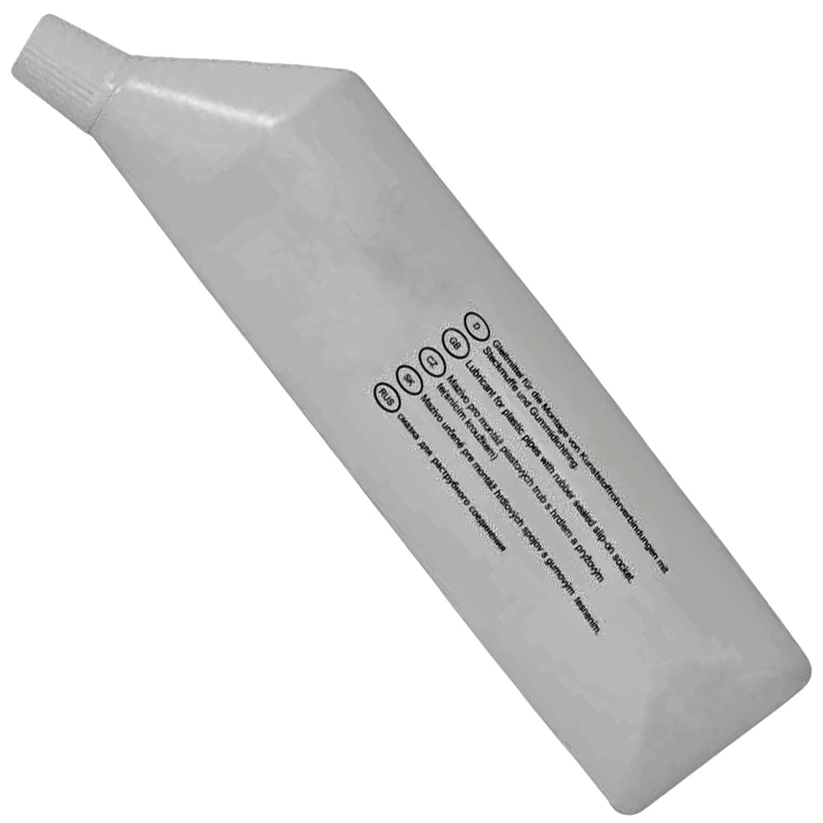 MegaHaustechnik Gleitmittel 150ml Tube für HT KG Kunststoff Rohr  Verbindungen mit Steckmuffe Abwasser Abfluss Montage Schmiermittel :  Amazon.de: Gewerbe, Industrie & Wissenschaft