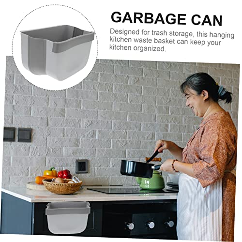Caneca de basura colgante rectangular plegable miniatura 4