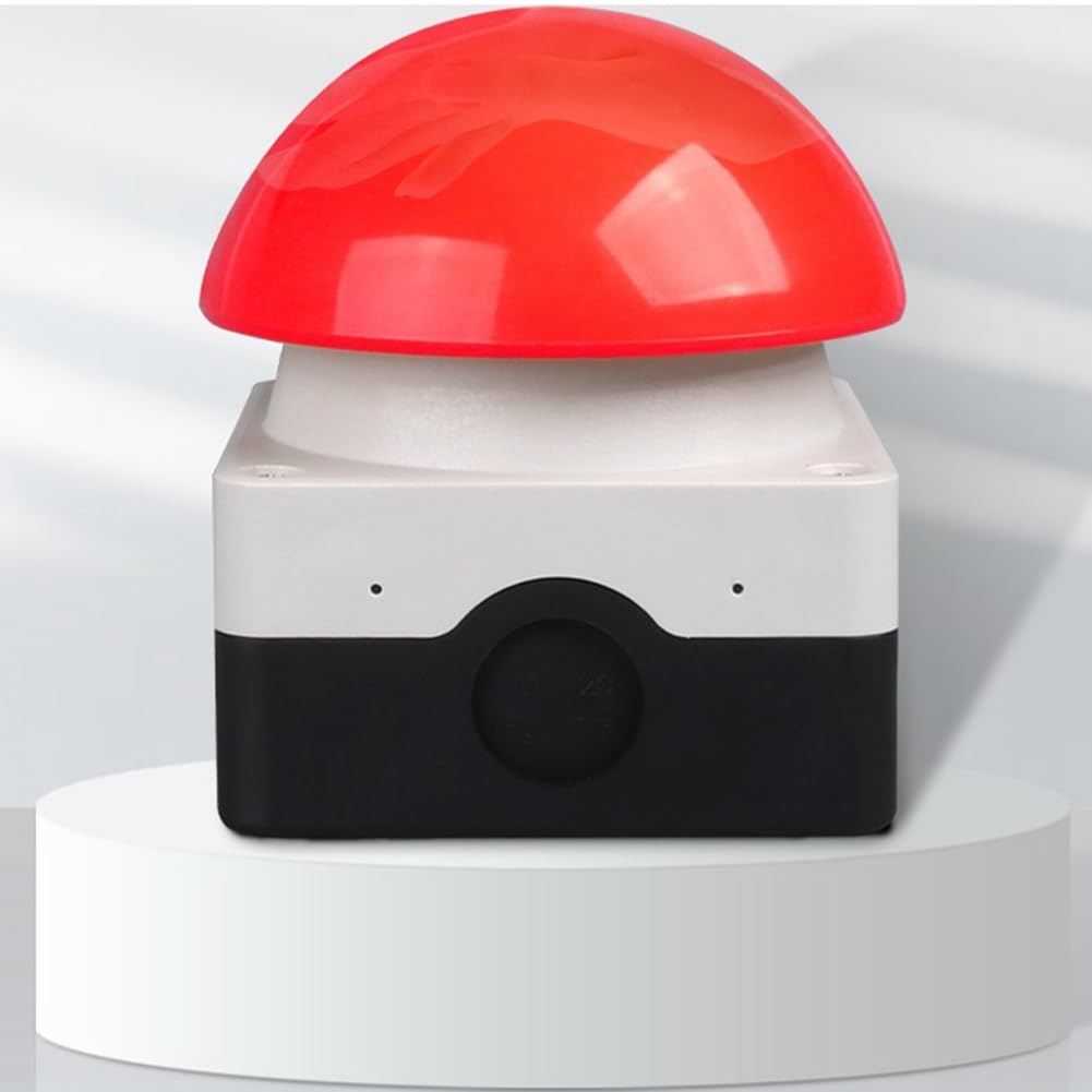Pédale de Pied D'Arrêt D'Urgence Du Genou 1NO+1NC Bouton Champignon Étanche à Réarmement Automatique A