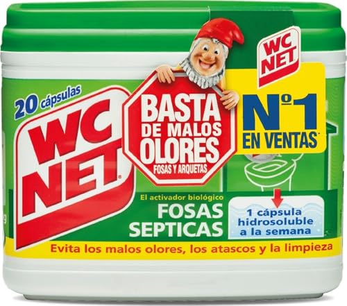 Wc Net Fosa Septica 20 Capsulas x 18 g, Multicolor