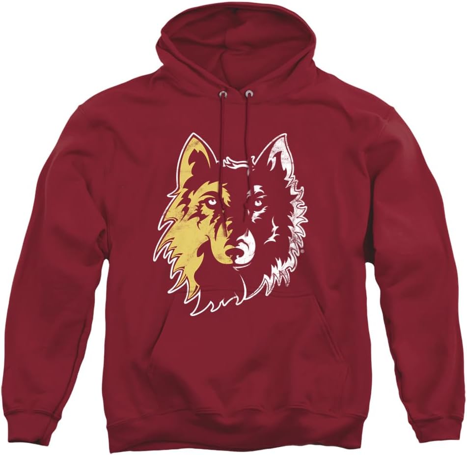 LOGOVISION Official Collegiate Distressed Primary Logo Adult Pullover Hoodie Collection