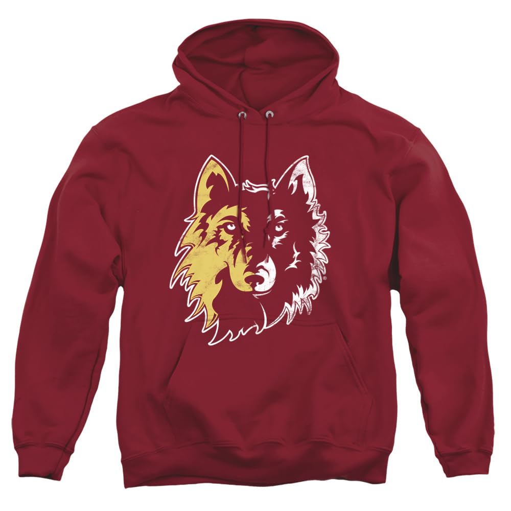 LOGOVISION Official Collegiate Distressed Primary Logo Adult Pullover Hoodie Collection — view 241