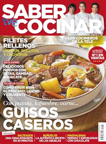 Saber Cocinar #128 | GUISOS CASEROS (Spanish Edition)