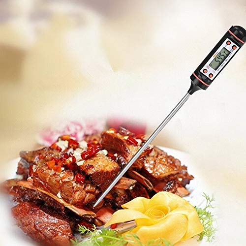 GNANY Digital LCD Cooking Food Meat Probe Kitchen BBQ Temperature Test Pen, Thermometer