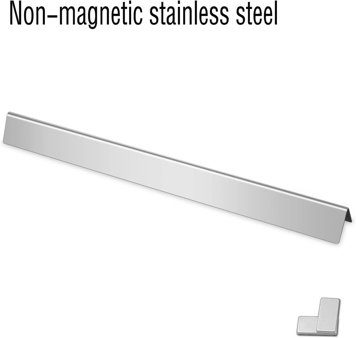 Kalomo 18”Grill Flavorizer Bars Parts for 67671 Weber Summit Grill Summit E-620 S-620, 600 Series Grill Heat Plates Shield Flavor Bars BBQ Gas Grill Replacement Part Accessories Stainless Steel