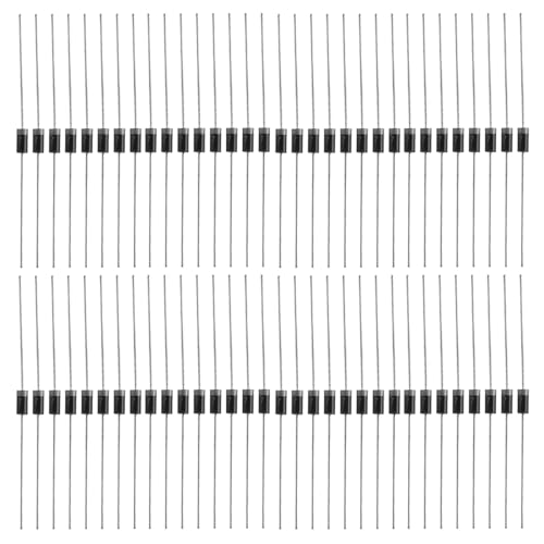 Ya en mundofriki.es: 100 Unidades Diodo 1N4007 Diodo Rectificador de Alta Tensión 1000V 1A Componente Electrónico Para Circuito de Control Material Conductor Para Fuente de Alimentación Y Protección de Circuitos