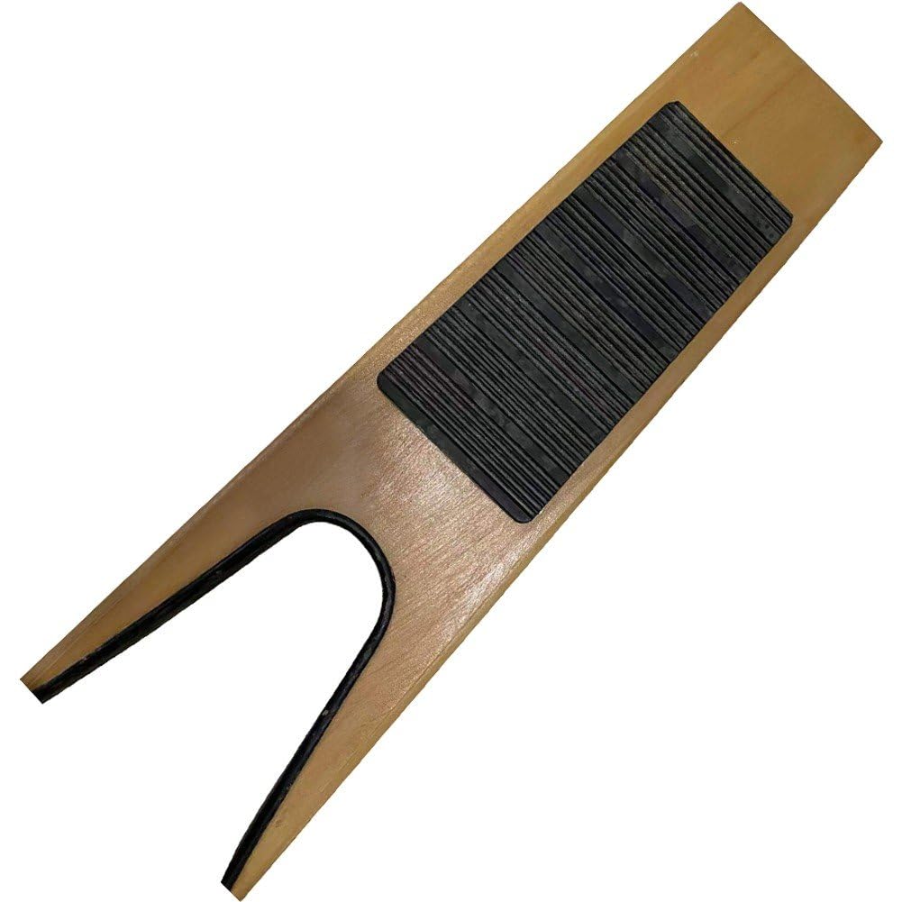 Extracteur de bottes de cowboy et bottes de pluie en bois pour un retour de jardin propre