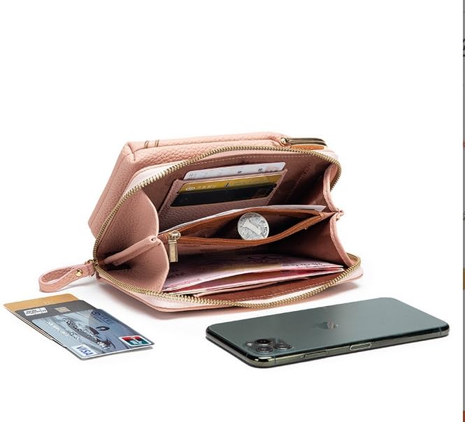 Women Sling Cross-Body Wallet with Mobile Cell Phone Holder, Crossbody Bags for Women Travel4