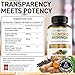 PIUS NATURE Turmeric Moringa - Organic Turmeric Curcumin Supplements and Organic Moringa Powder - 120 Veggie Capsules Supplement for Women and Men
