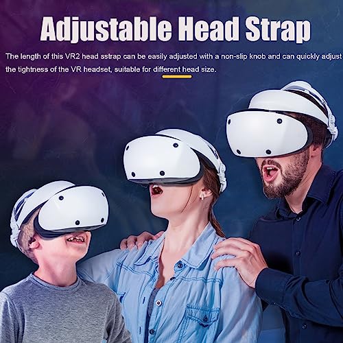 Sangle de tête réglable pour PS VR2 - Confort de rechange casque PSVR 2 - 7