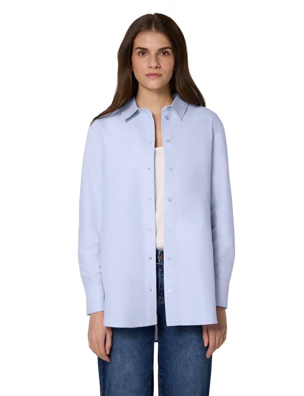 Street One Studio Damen Damen Chambray Hemdbluse Chambray Hemdbluse (1er Pack)