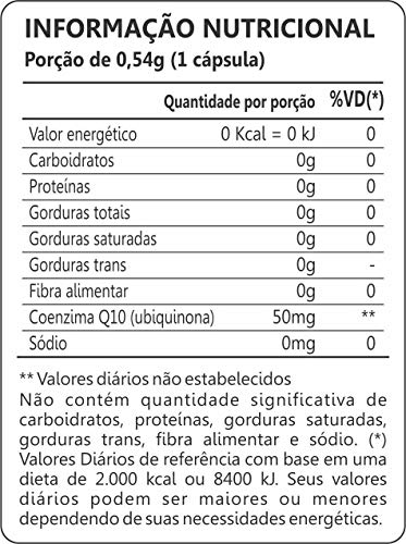 Coenzima Q10 50mg - 60 Cáps, Maxinutri