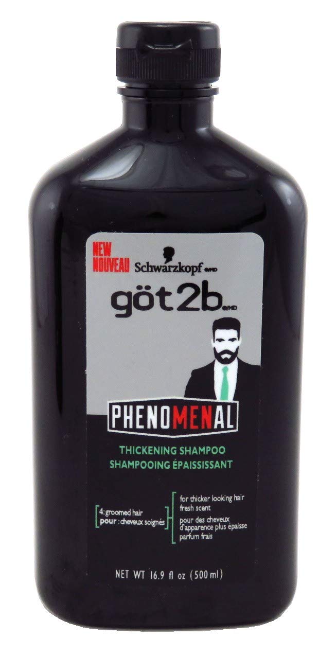 Got2B Phenomenal Shampoo Thickening 16.9 Ounce (500ml) (3 Pack)