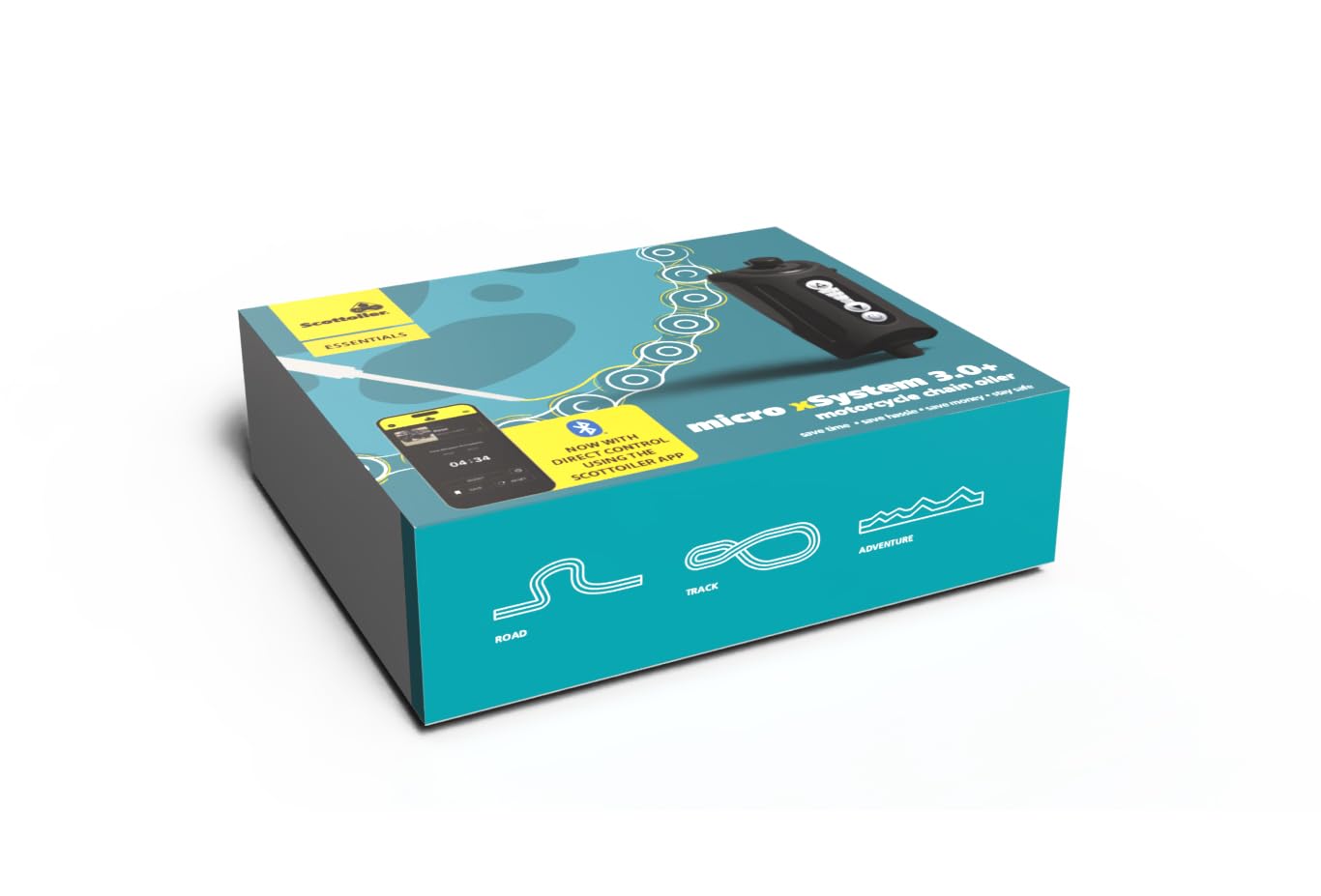 Scottoiler Micro xSystem 3.0+ - Engrasador automático de Cadena