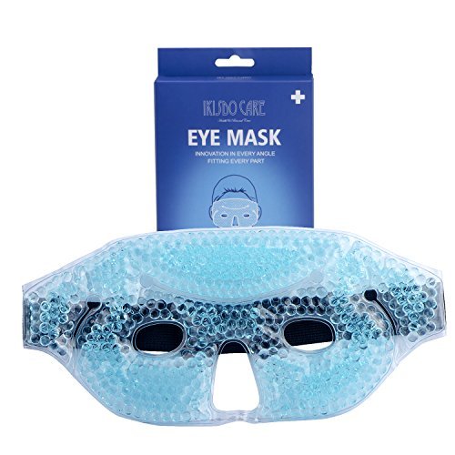 Cold Ice Face Mask Pack - Eye Cooling Gel Bead Mask for Puffy