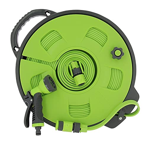 Roc Line - Tuyau d'eau plat 15 m avec dévidoir ROC LINE