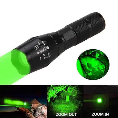Windfire New Scalable Zoomable 1 Mode 2000 Lumens Led Waterproof Flashlight Tactical Torch Glim Lantern Light Coyote Hog Hunting Light For Fishing Caving And Emergency Use #TOP1