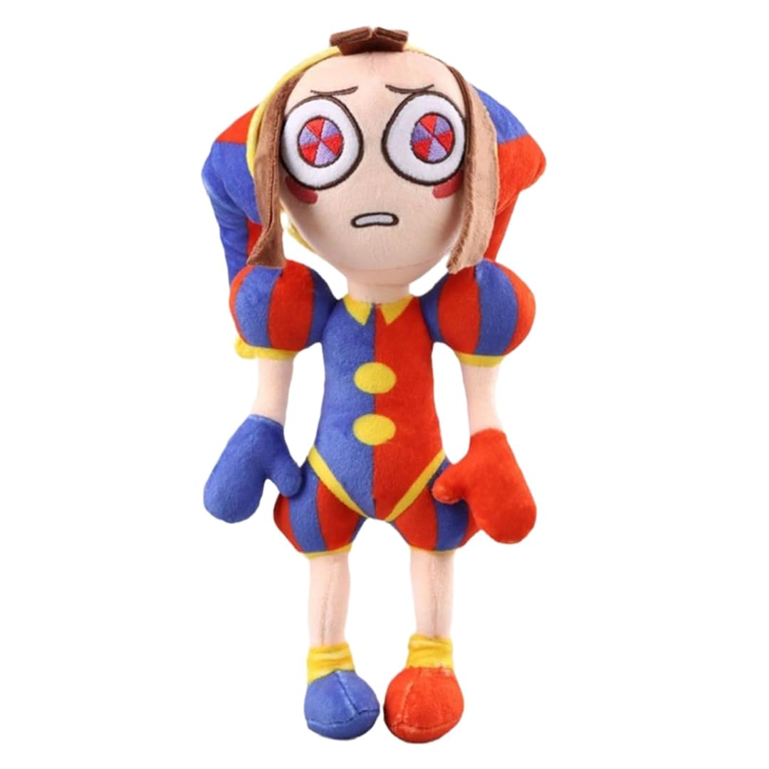 TechMax Solution Circus Standing Joker Cute Plush Toy, Stuffed Animal Plushie Doll Toys Collectible Gifts for Kids Fans Adults Birthday (B0CP5ZFCX4) Amazon Price History, Amazon Price Tracker