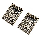 Gowoops 2 PCS of ESP8266 ESP-12F WiFi Serial Module Board for Arduino, Wireless Transceiver Remote P