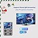 RG353VS Retro Handheld Game Linux System RG3566 3.5 inch IPS Screen,RG353VS with 64G TF Card Pre-Installed 4452 Games Supports 5G WiFi 4.2 Bluetooth Online Fighting,Streaming and HDMI