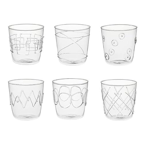 GALBIATI MILANO Lollipop 6 Tumbler Acqua Assortiti