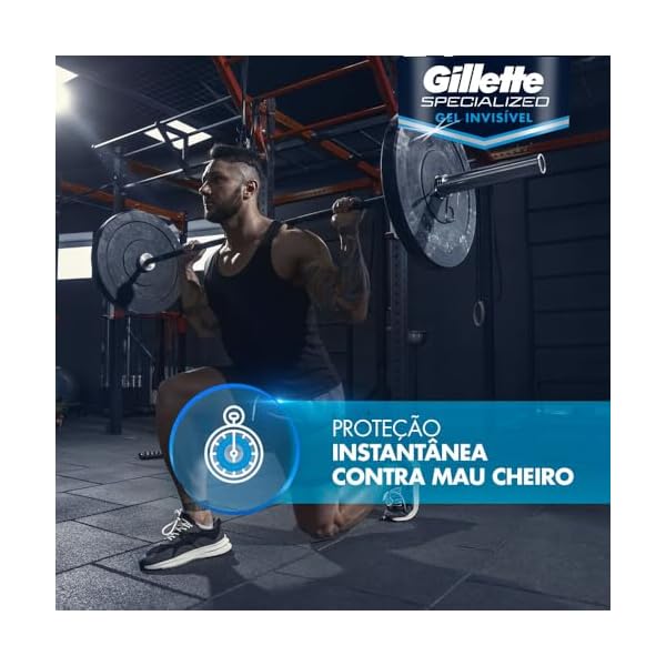 Gillette Desodorante Gel Antitranspirante Cool Wave 82G - Imagem 6