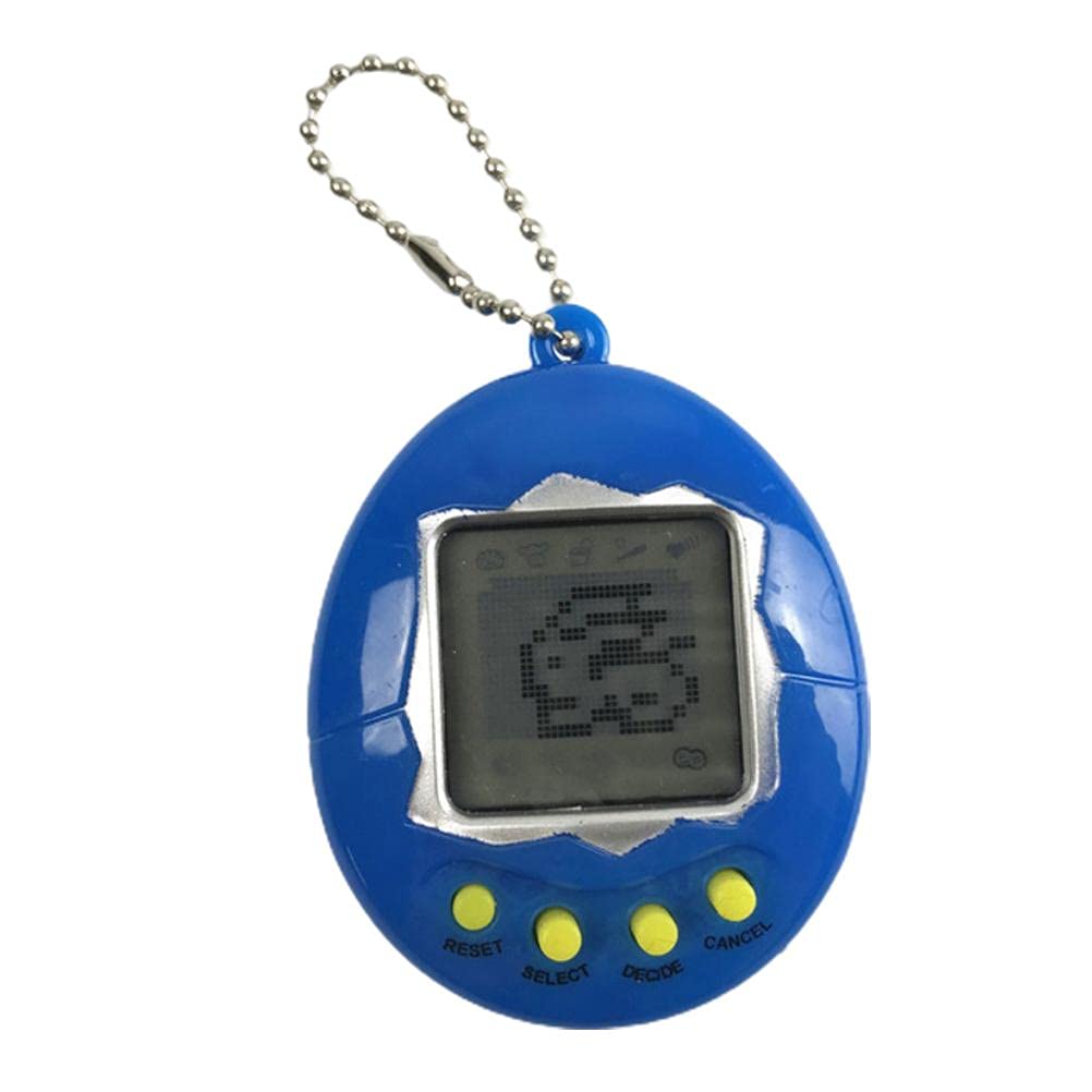 Electronic Digital Pet Virtual Pet Cyber Pet Toy Handheld Device Keychain Game Keyring Electronic Toys Nostalgic Virtual Digital Pet Retro Handheld Game Machine for Kids Adults