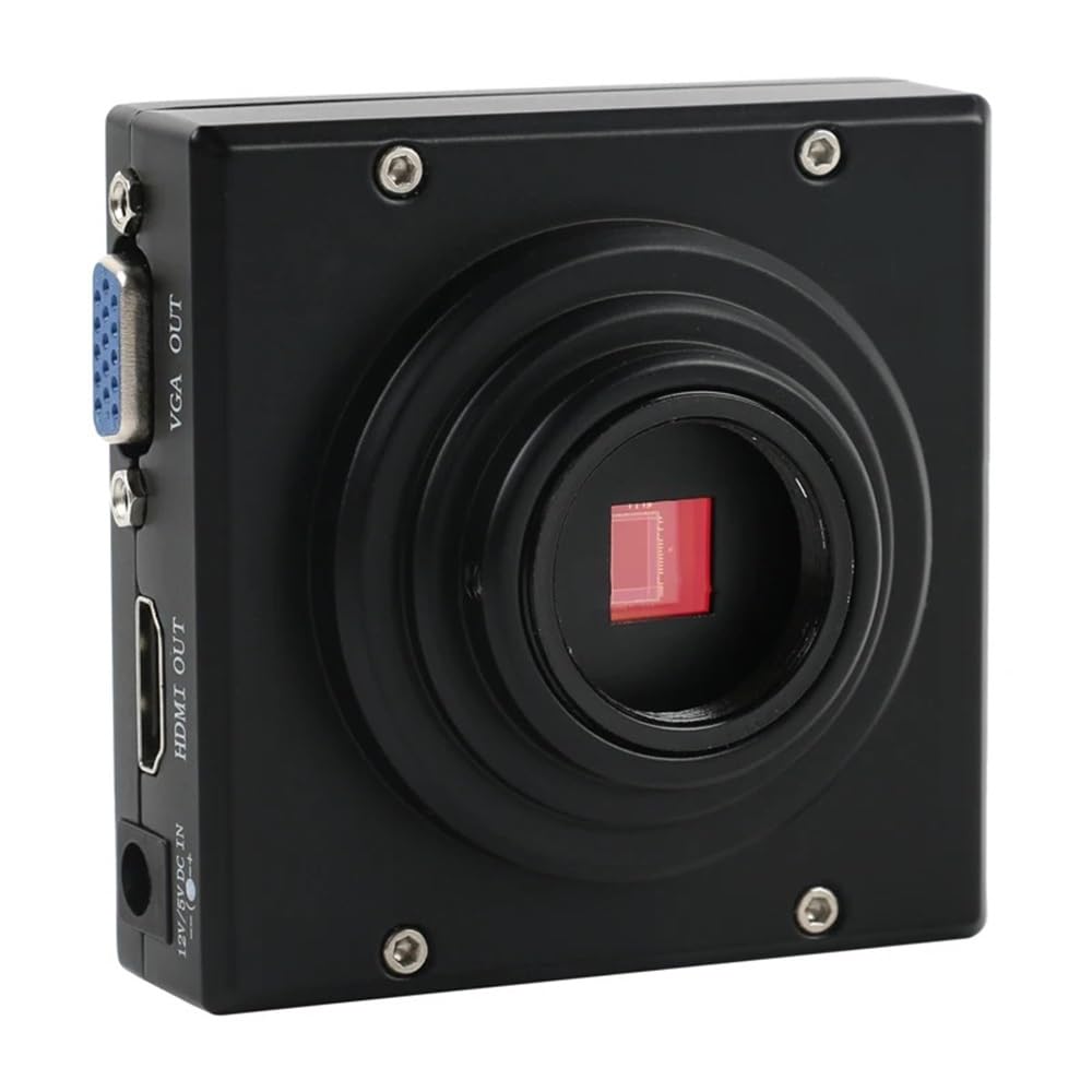 Kit De Accesorios para Microscopio 1080P HD Vga, Cámara De Video Digital Industrial para Medición, Almacenamiento En Disco U para Reloj, Teléfono, Joyería, PCB,3.5X-180X