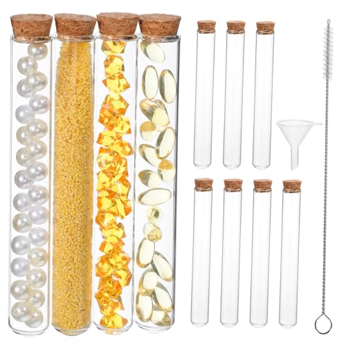 Tubes à essai en verre borosilicate TOYANDONA contre la casse thermique
