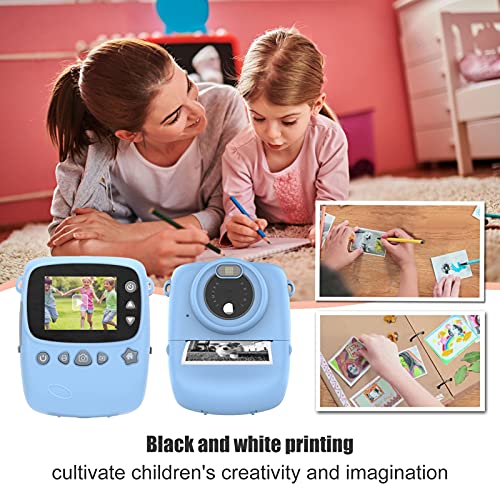 Câmera de brinquedo infantil, impressão instantânea de grau alimentício ABS câmera digital infantil