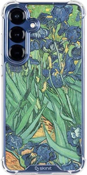 Skinit Clear Phone Case Compatible with Galaxy S25 - Officially Licensed Van Gogh - Irises by Van Gogh Design