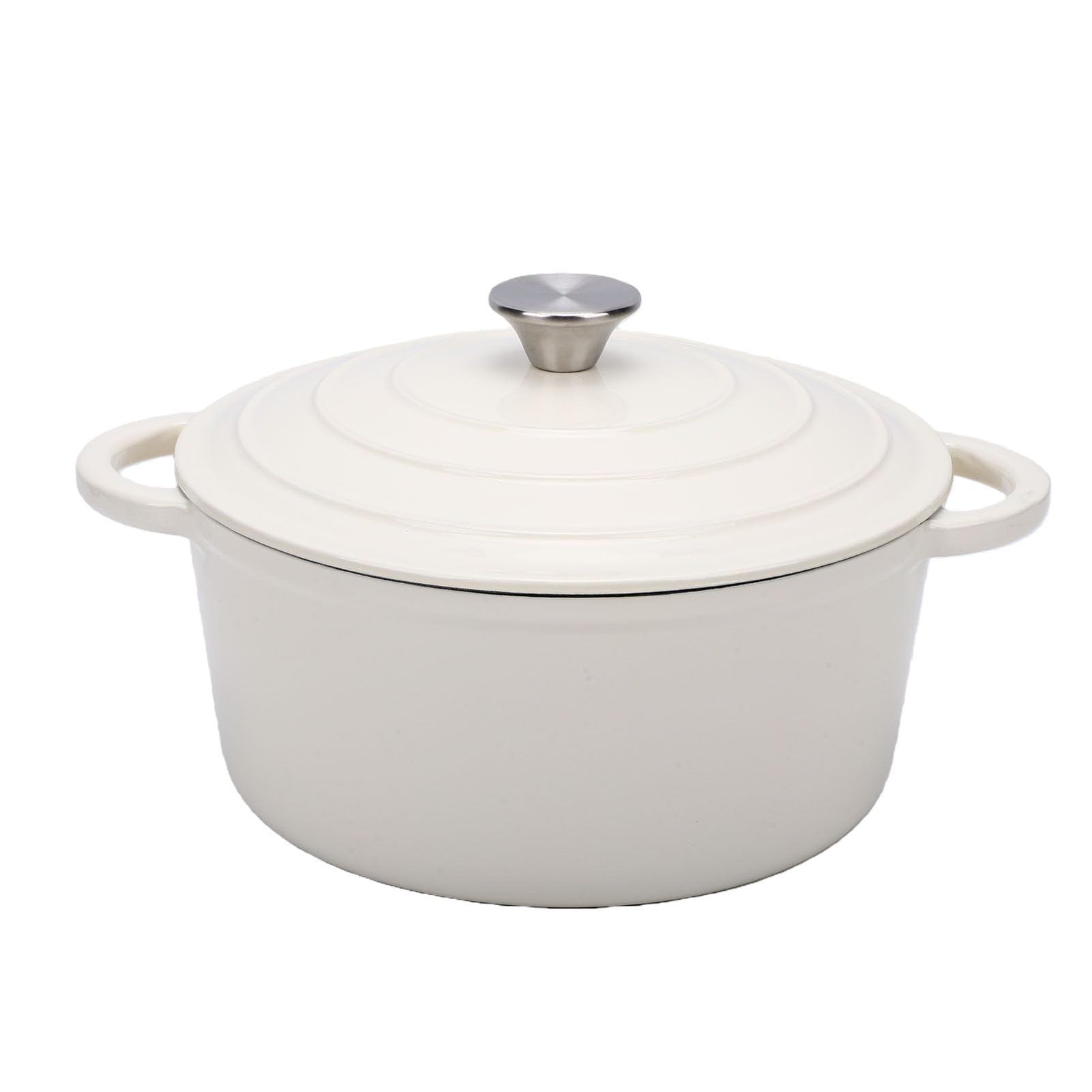Tonysa Pentola in Ghisa per Forno con Coperchio Autobagnante (26CM)