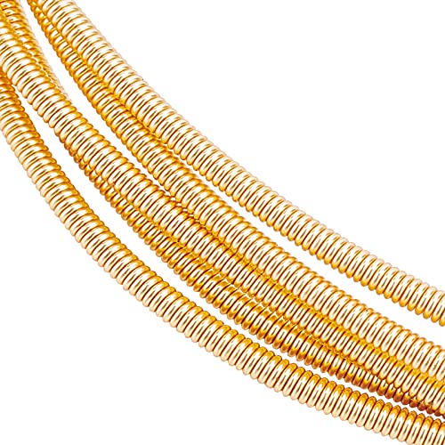 HARFINGTON Kupferdraht 28 Gauge – 100 M, Weiß, Anlaufgeschützt, Für Schmuckherstellung, Perlen & Basteln (0,3 Mm Durchmesser)