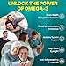 Vegan Omega-3 Gummies for Adults, Fish Oil Alternative from Algae Oil, Plant Based DHA 460mg & EPA 230mg Plus MethylFolate, Vitamin B12, Phosphatidylserine, No Fishy Taste, Vegan, Sugar Free, 60 Cts