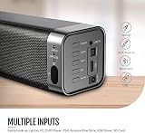 głośnik komputerowy Bluetooth 5.0 TV Soundbar Potężny Bass 3D Stereo Dsp Cyfrowy wzmacniacz Głośnik kino domowe Soundbar Build In Subwoofer głośniki biurkowe