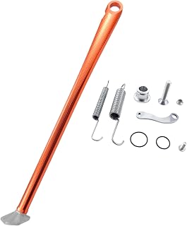 Motorcycle Kickstand Foot Side Support Parking Kickstand For XC XCW XCF XCF-W EXC EXCF EXC-R 150 200 250 300 350 400 450 505 530 (Orange)