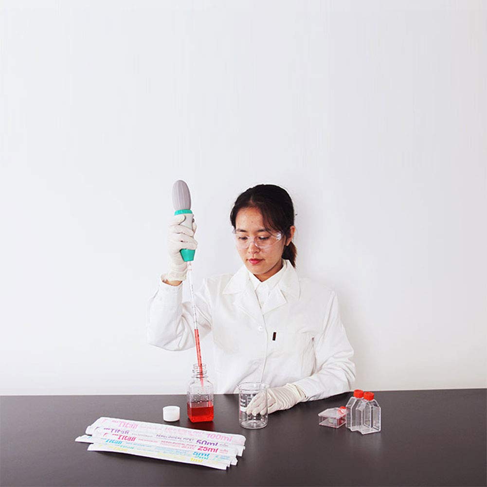 Einweg Transferpipette aus Kunststoff Steril Transfer Pipetten Mit Skala Flüssigkeiten Messpipette für Labor, 25 Stück 50mL, Lila