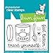Lawn Fawn Clear Stamps - LF897 Treat Yourself