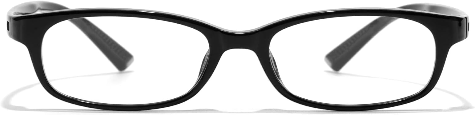 Office-Siren Blue Light Glasses for Women, Rectangle Frame, Y2K Small Eyewear, Anti Eyestrain Computer Glasses