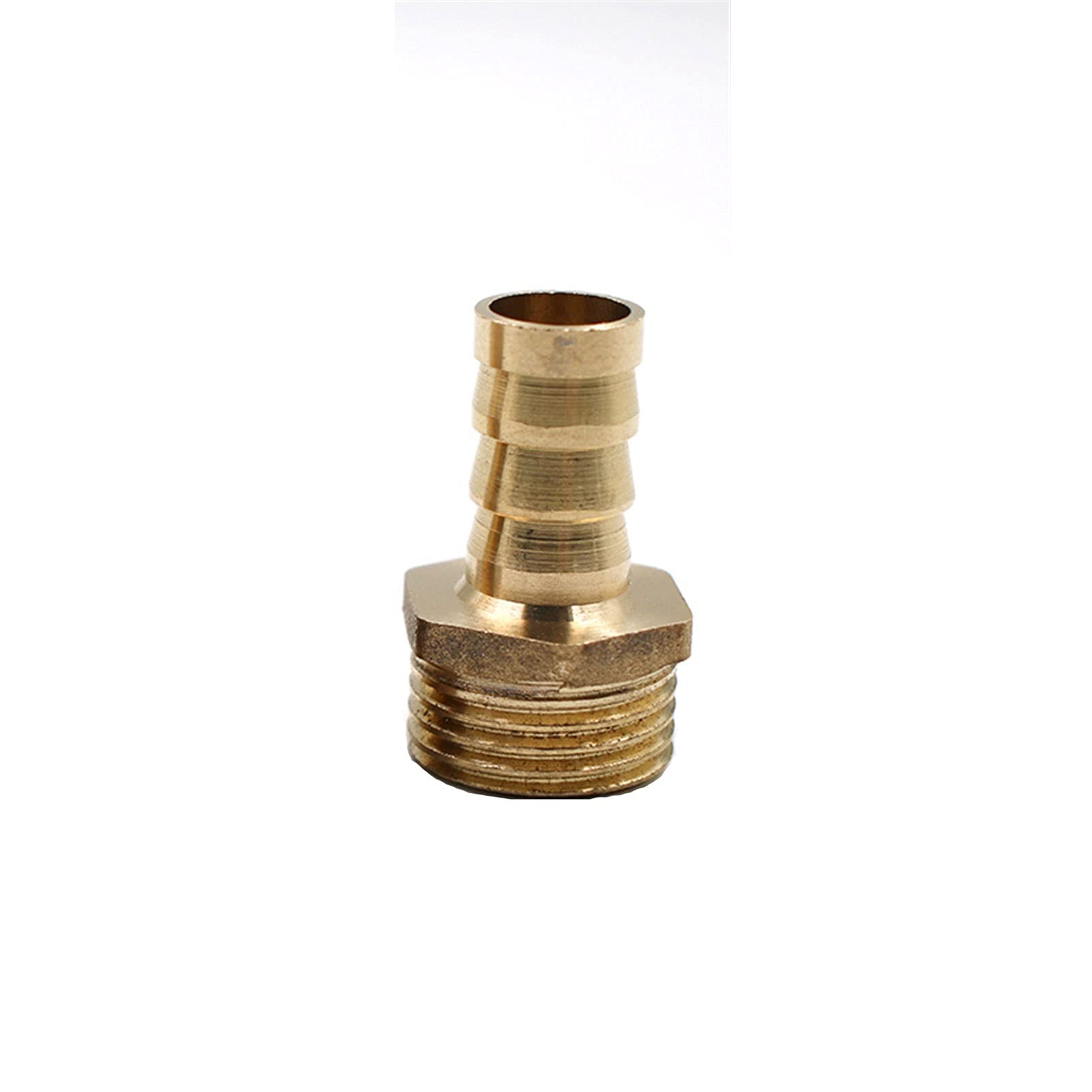 Conector De 2 Vías En Forma De L Para Manguera De Coche De Latón De 12mm Y 0,47 Pulgadas Para Carpintero, Aire, Agua, Combustible Y Gas | En Línea