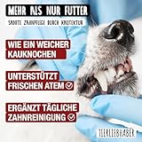 TIERLIEBHABER – Hundefutter Nass 400g 6X Rind mit Gemüse – Von Tierärzten entwickelt – Nassfutter Hund mit 91% Fleischanteil – Dog Food als Hundenassfutter 400g Dosen