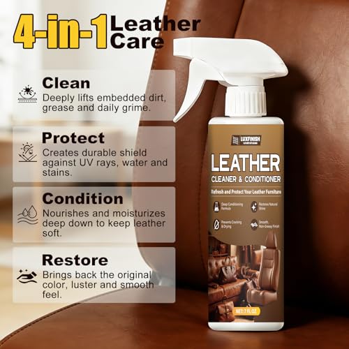 LUXFINISH Leather Cleaner & Conditioner