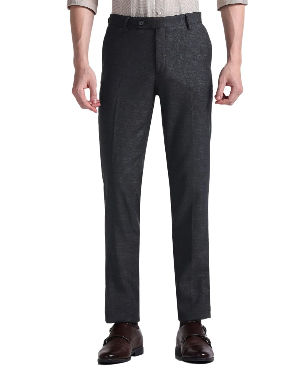 arrow Men's Mid Rise Regular Pants-picture-36
