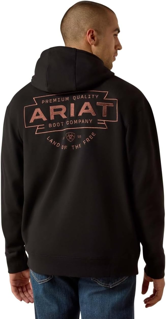 ARIAT Men's Southwest Simple Hoodie - Image 2