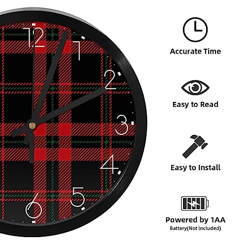 Horloge murale silencieuse à piles, la solution contre les nuisances sonores