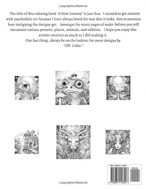 Miniatura 2 de A New Journey Adult Coloring by Off