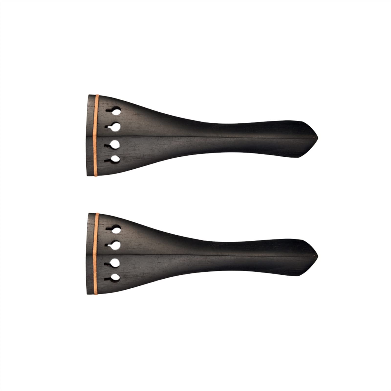 Parti di Violino 2PCS Hill Style Ebano Violino Cordiera 4/4 Violino Violino Ricambi Accessori Fit For Acoustic Violino Violino Concerto Violino accessori per violino